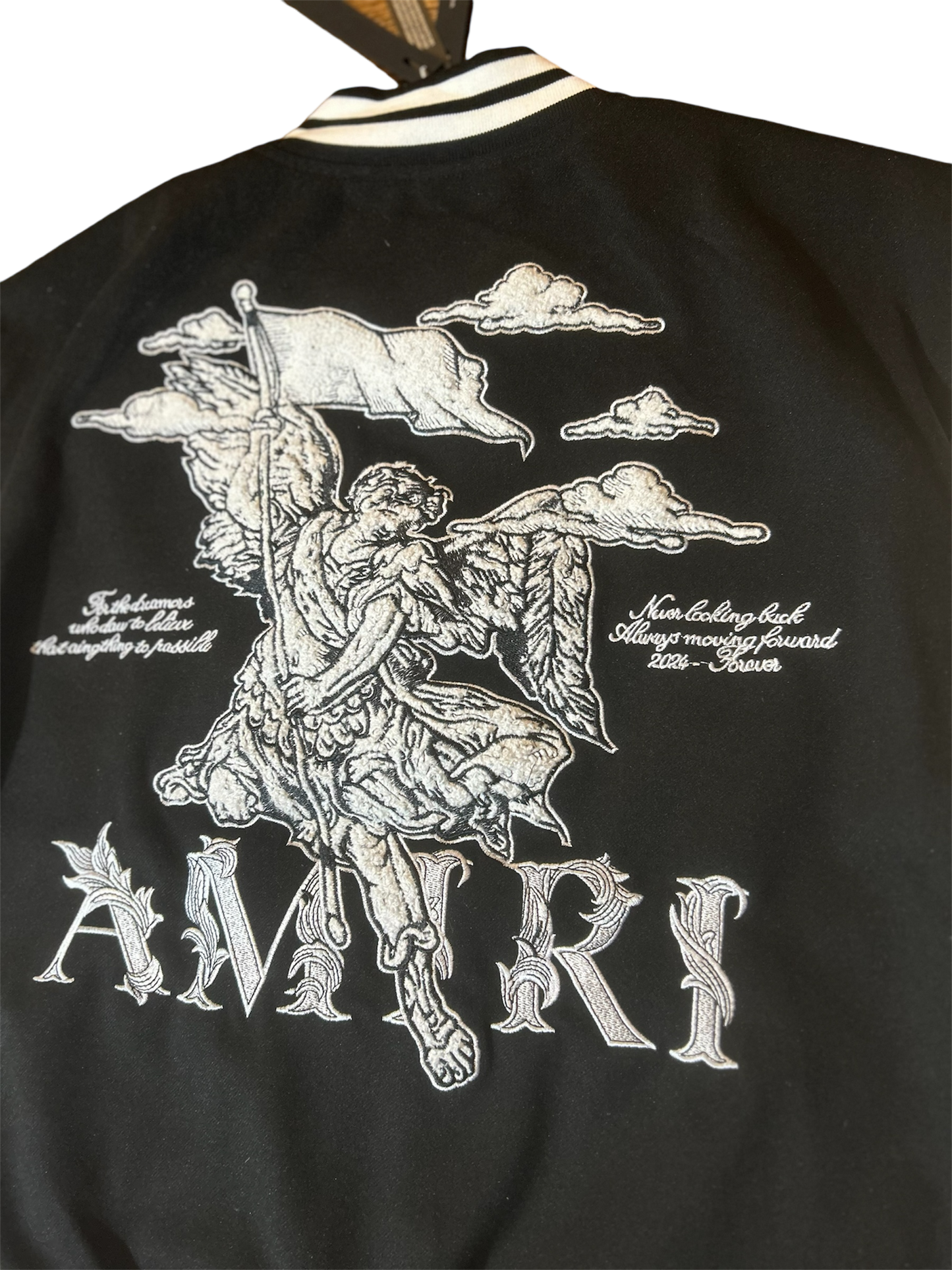 Amiri MA Angel Varsity Jacket