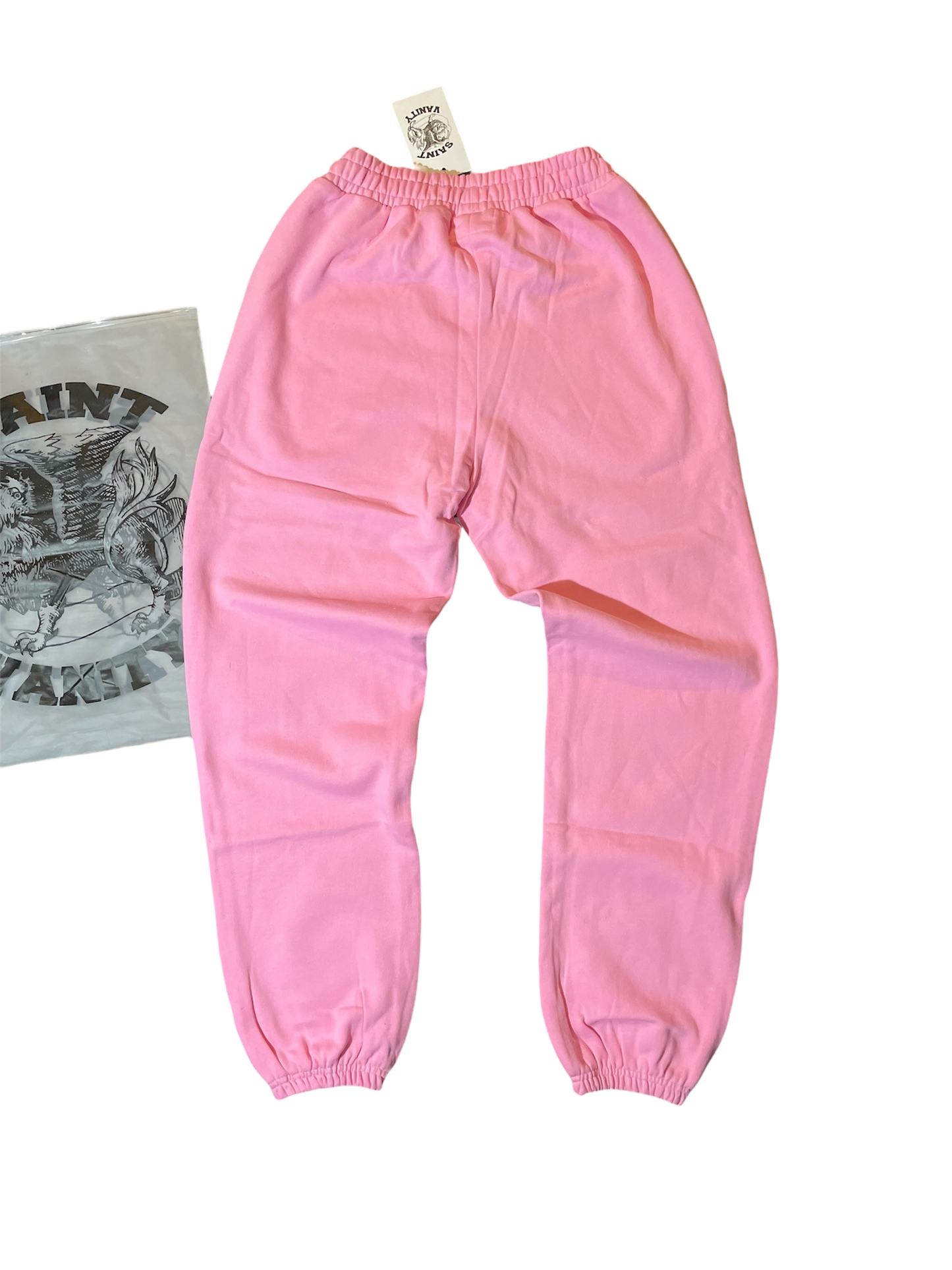 Saint Vanity Logo Sweatpants Pink