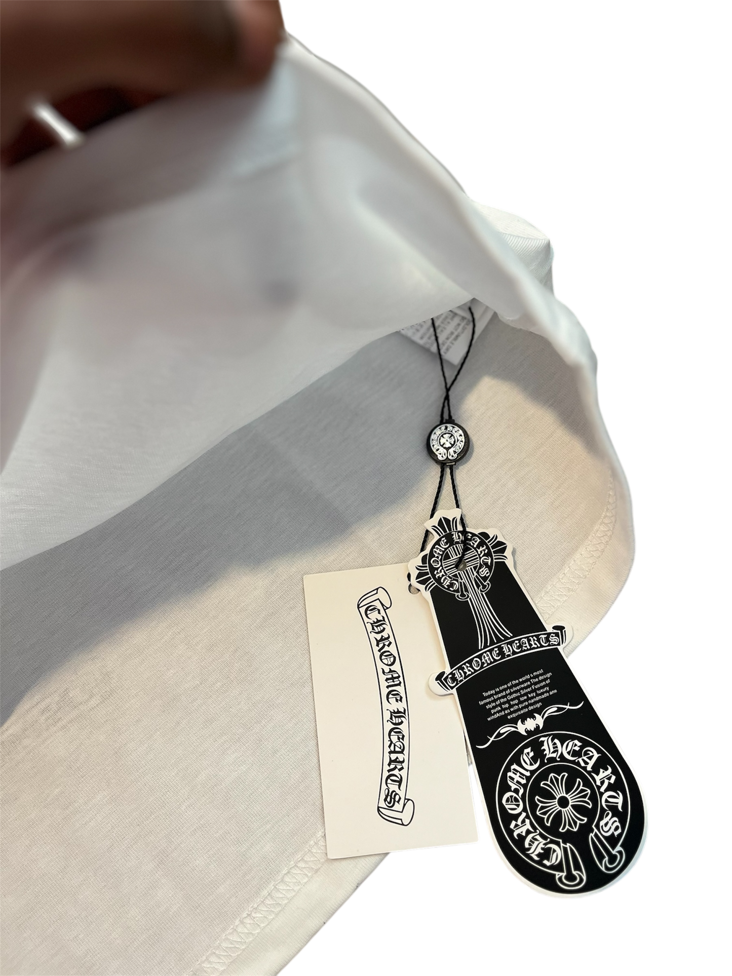 Chrome Hearts Pocket Horseshoe
Logo T-shirt 'White'