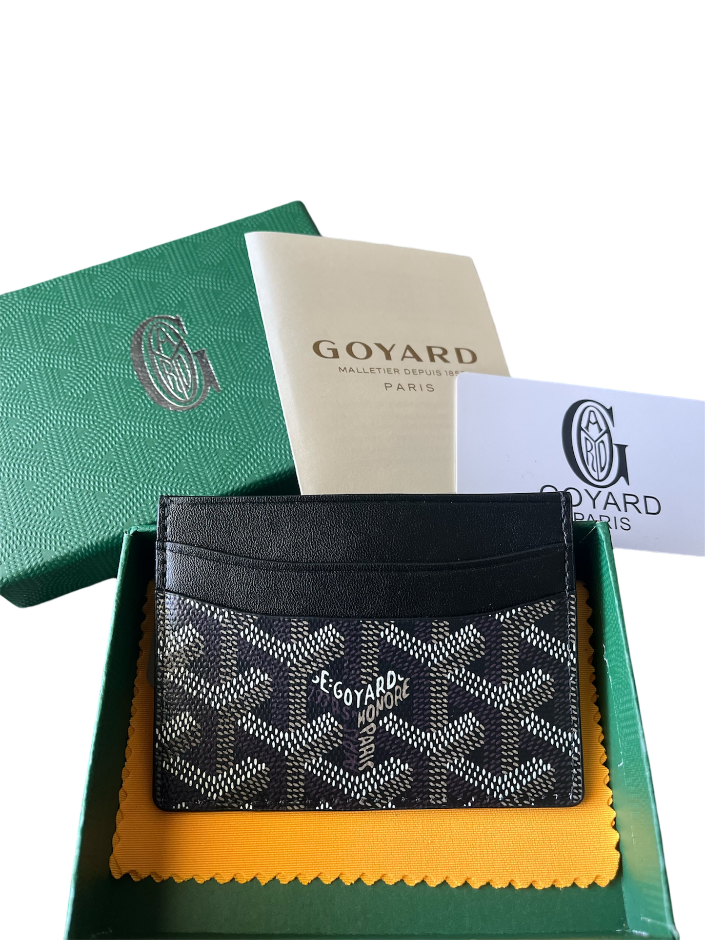 Goyard Saint Sulpice Black Cardholder