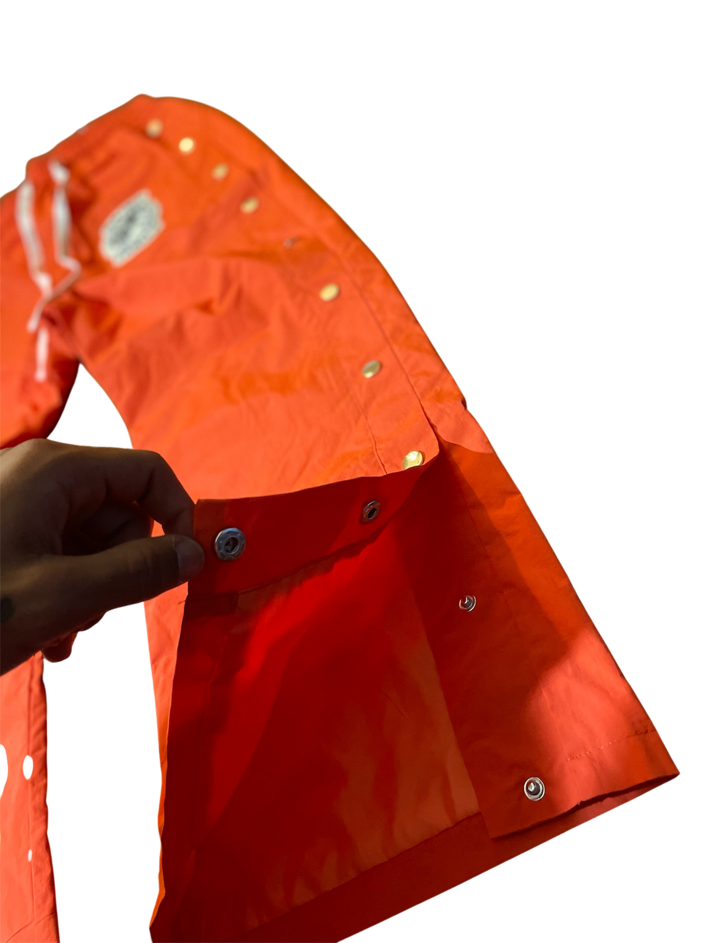 Saint Vanity Nylon Track Pants Orange