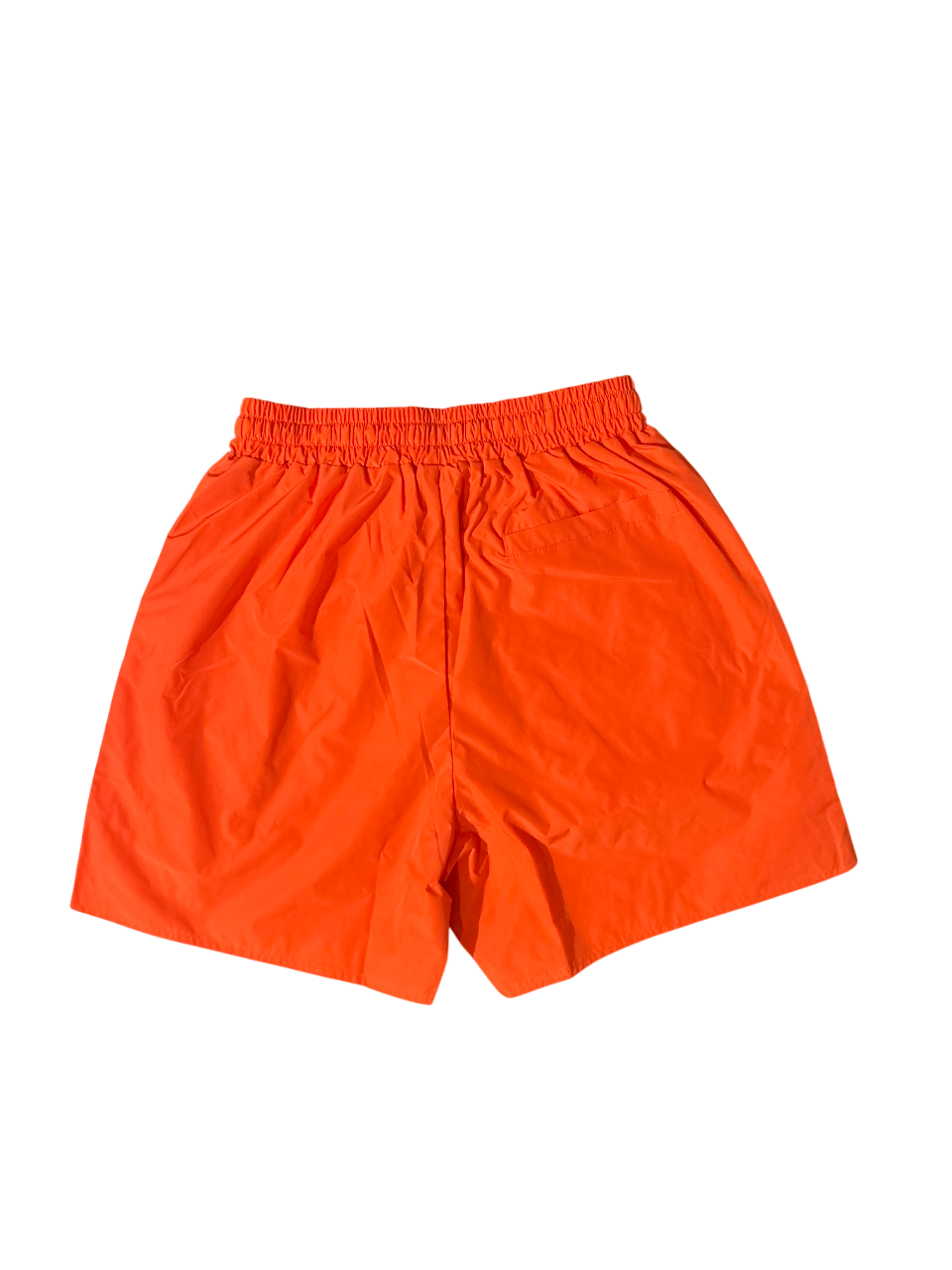 Saint Vainty Orange Nylon Shorts