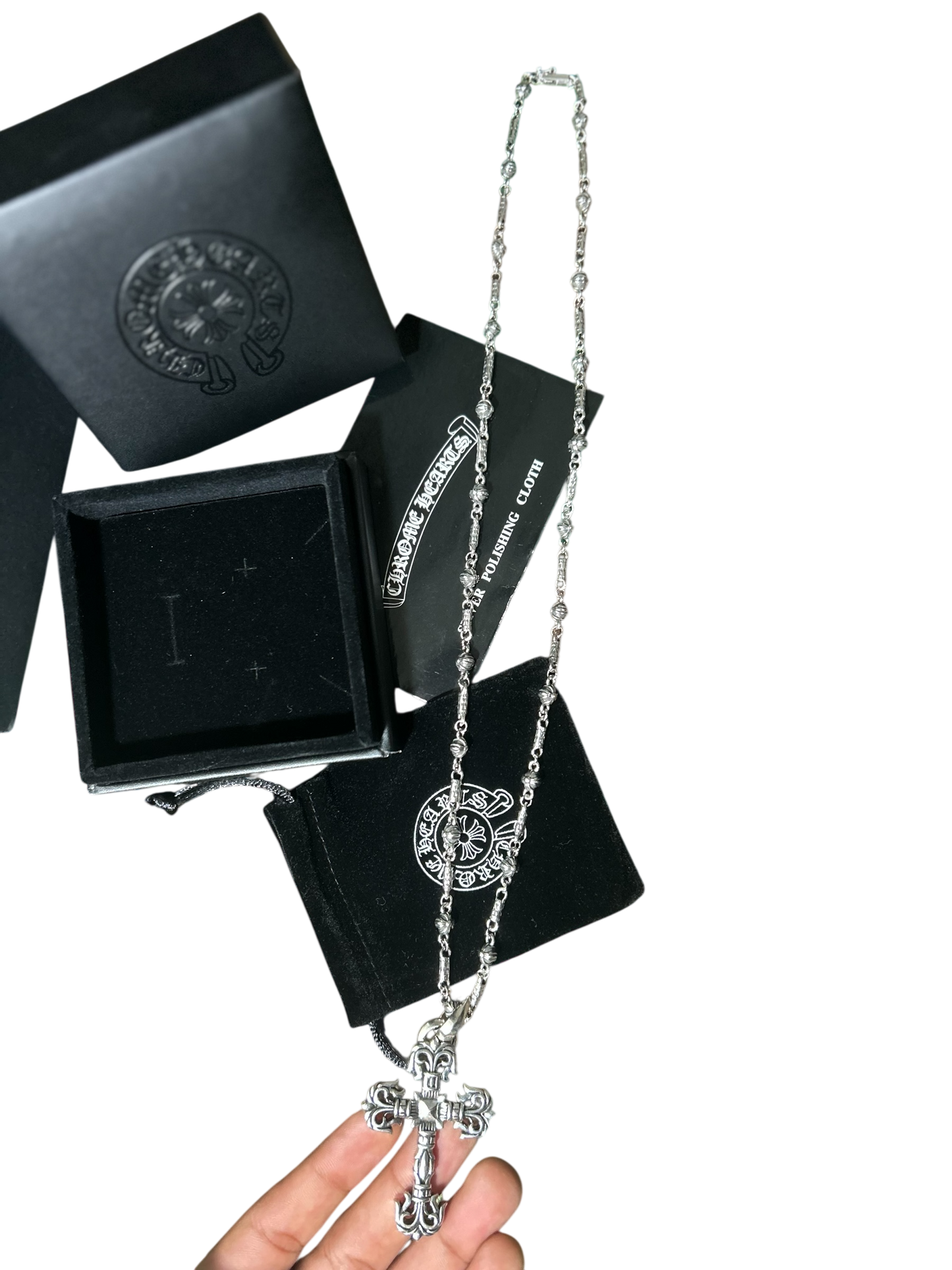 Chrome Hearts Filigree Cross Necklace