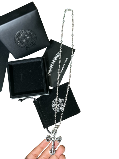 Chrome Hearts Filigree Cross Necklace