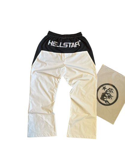 Hellstar White Thriller Track Pants