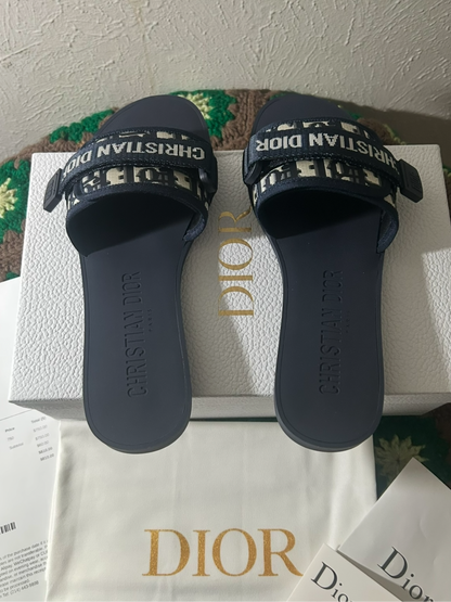 Dior Oblique Revolution Slides