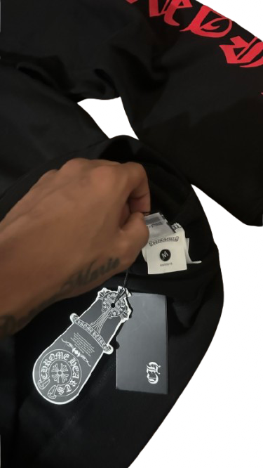 Chrome Hearts Hollywood Plus Cross Zip Up