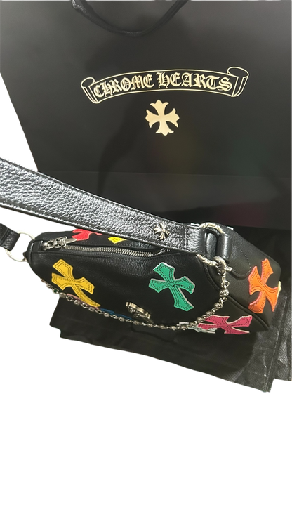 Chrome Hearts Multicolor Cross
Dagger Shoulder & Tote Bag