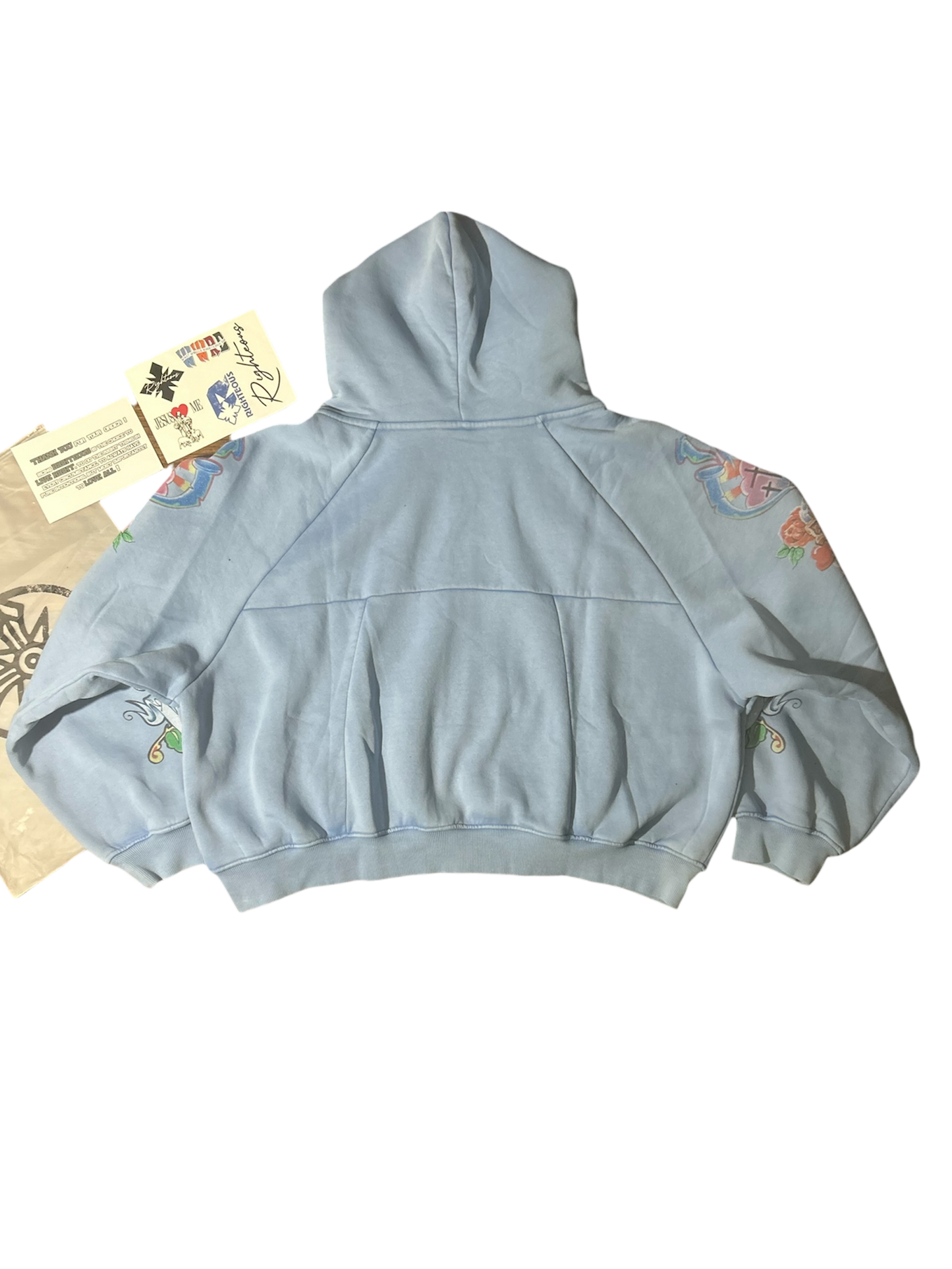 We Are Righteous Risen King Zip Up Blue
