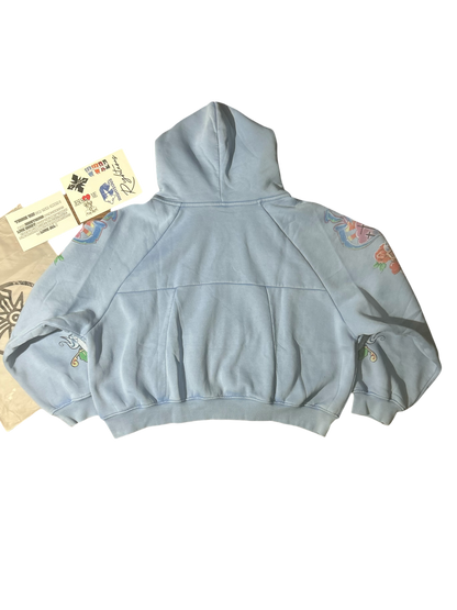 We Are Righteous Risen King Zip Up Blue