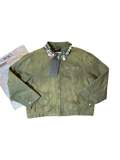 Enfants Riches Déprimés Pin-Embellished Jacket