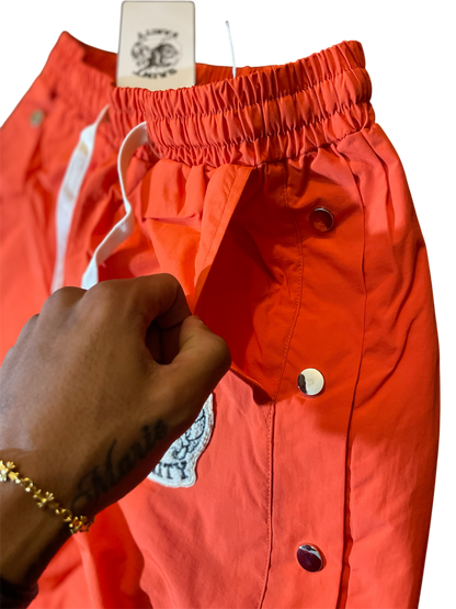 Saint Vanity Nylon Track Pants Orange