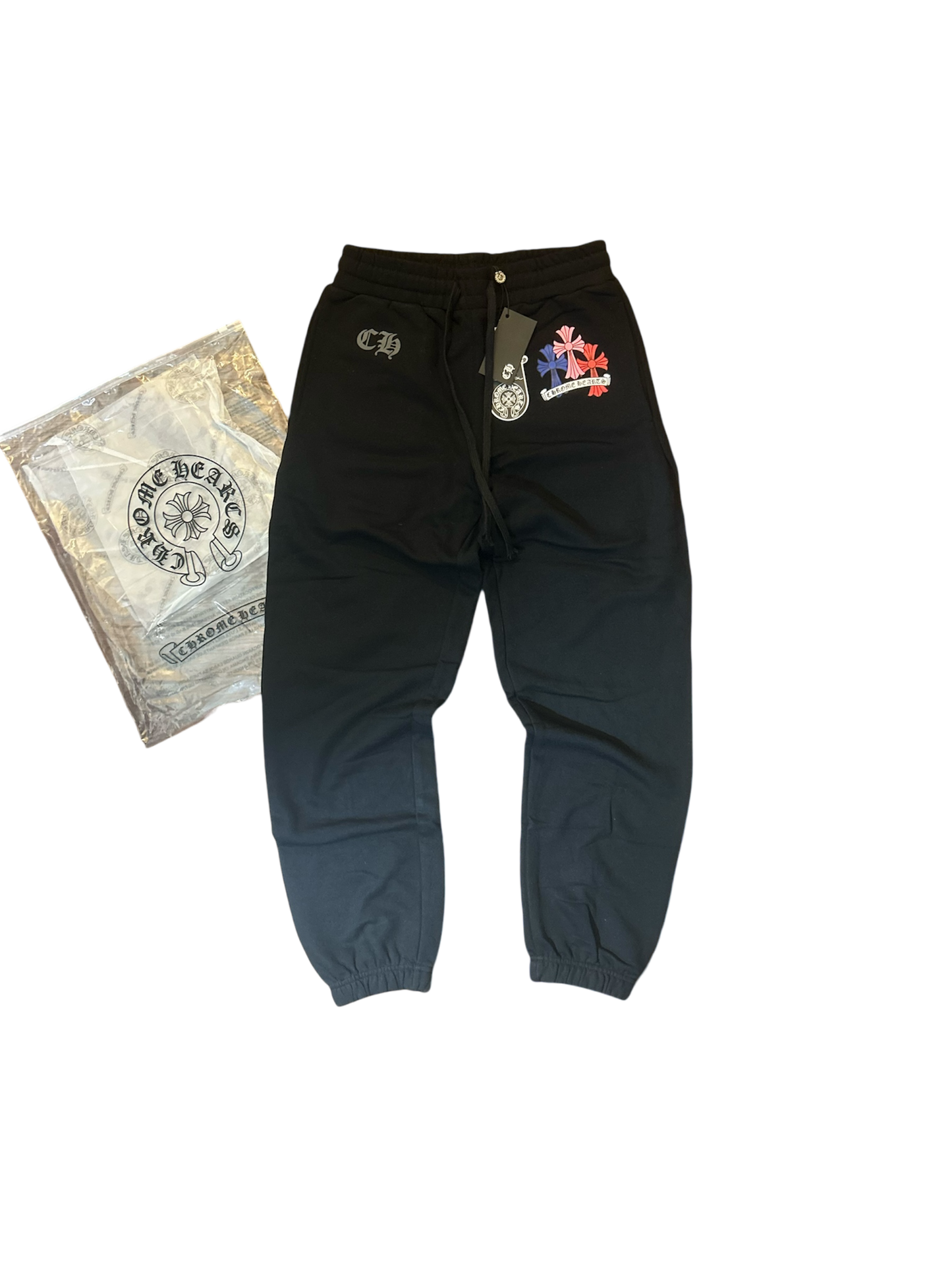 Chrome Hearts Multi Color Cemetery Print Sweatpants