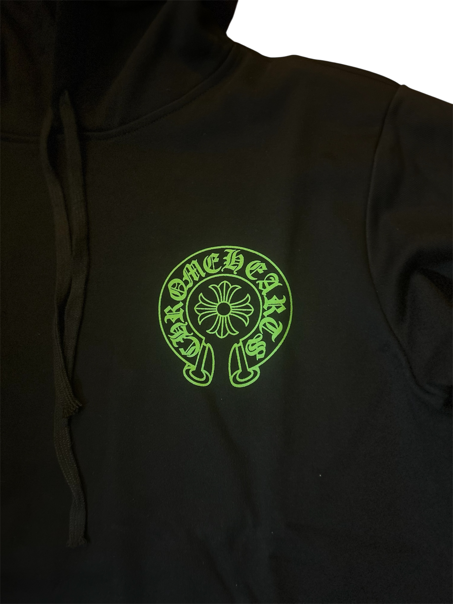 Chrome Hearts Green Glow Hoodie