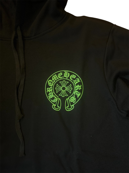 Chrome Hearts Green Glow Hoodie