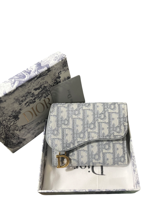 Dior Saddle Lotus Wallet
Oblique Jacquard Grey