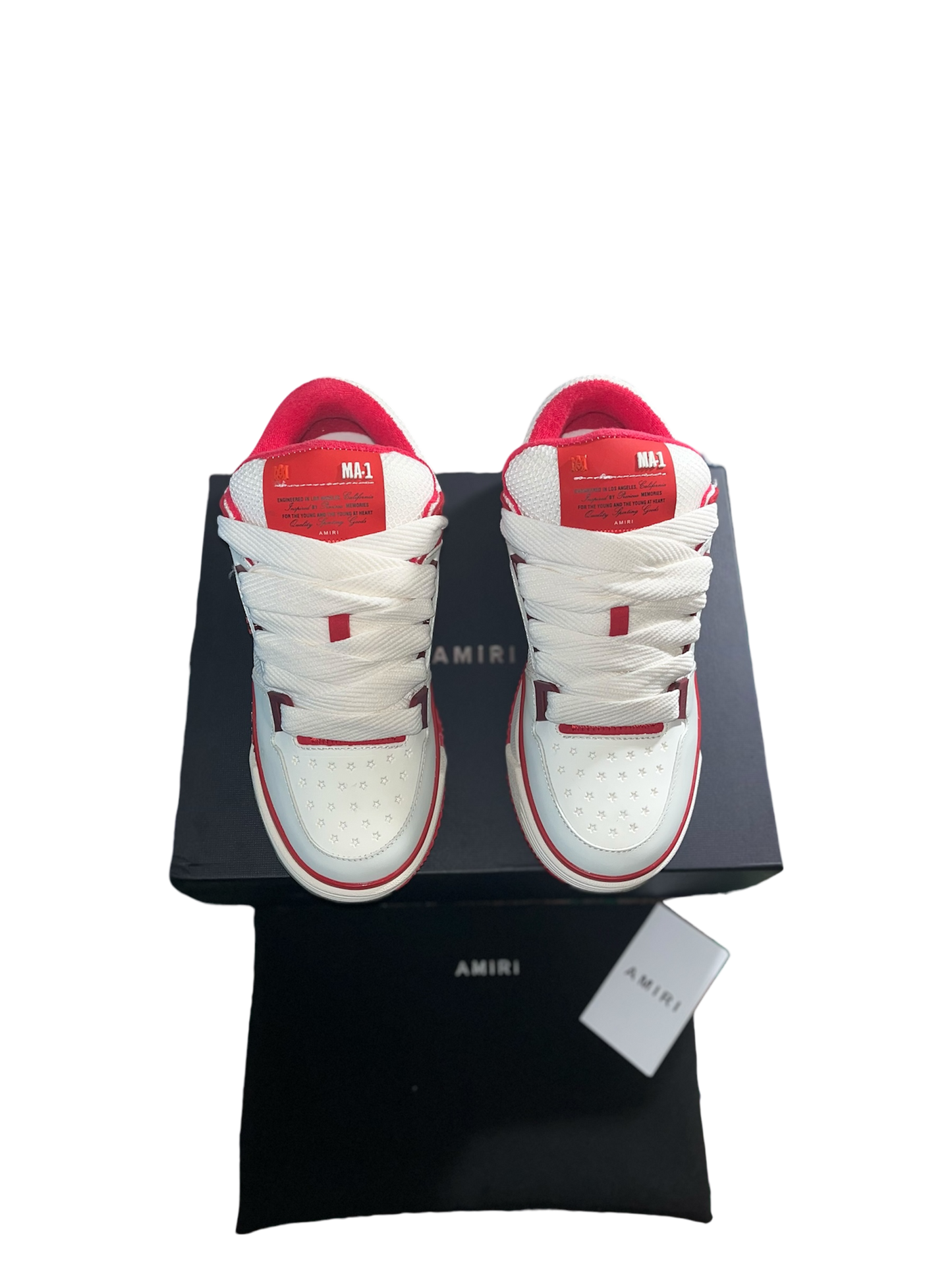 Amiri MA-1 Sneakers' White Red'