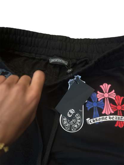 Chrome Hearts Multi Color Cemetery Print Sweatpants