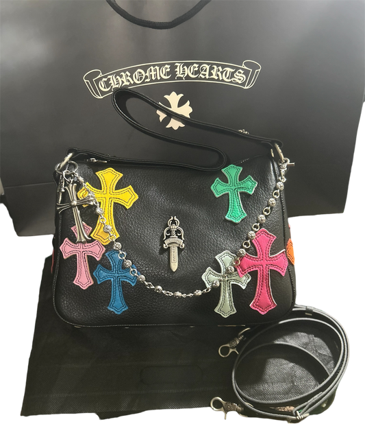 Chrome Hearts Multicolor Cross
Dagger Shoulder & Tote Bag