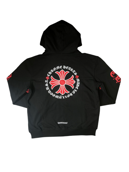 Chrome Hearts Hollywood Plus Cross Zip Up