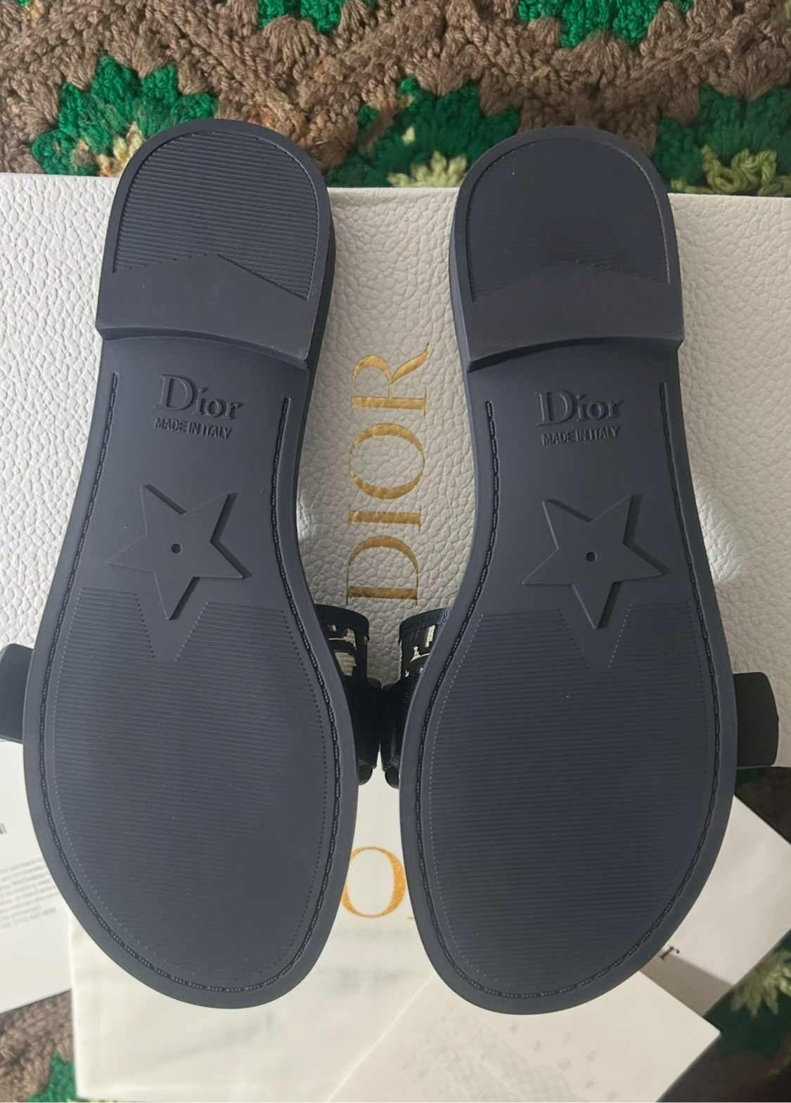 Dior Oblique Revolution Slides
