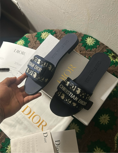 Dior Oblique Revolution Slides