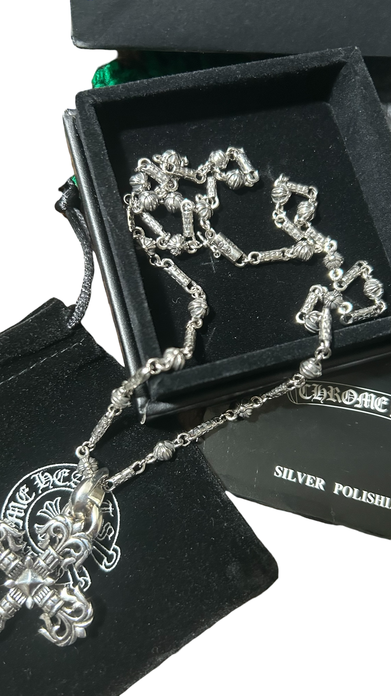 Chrome Hearts Filigree Cross Necklace