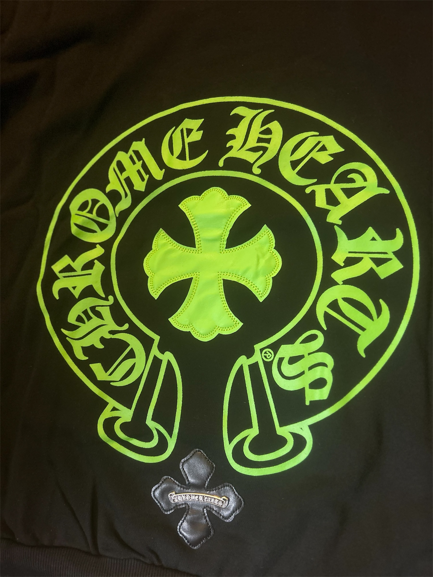 Chrome Hearts Green Glow Hoodie