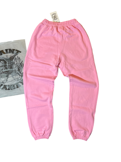 Saint Vanity Logo Sweatpants Pink