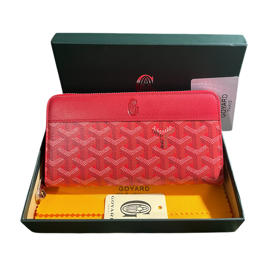 Goyard Matignon Gm Wallet Red