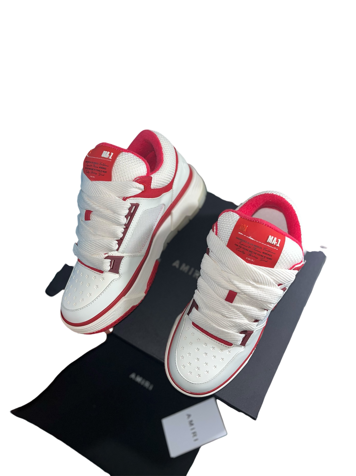 Amiri MA-1 Sneakers' White Red'