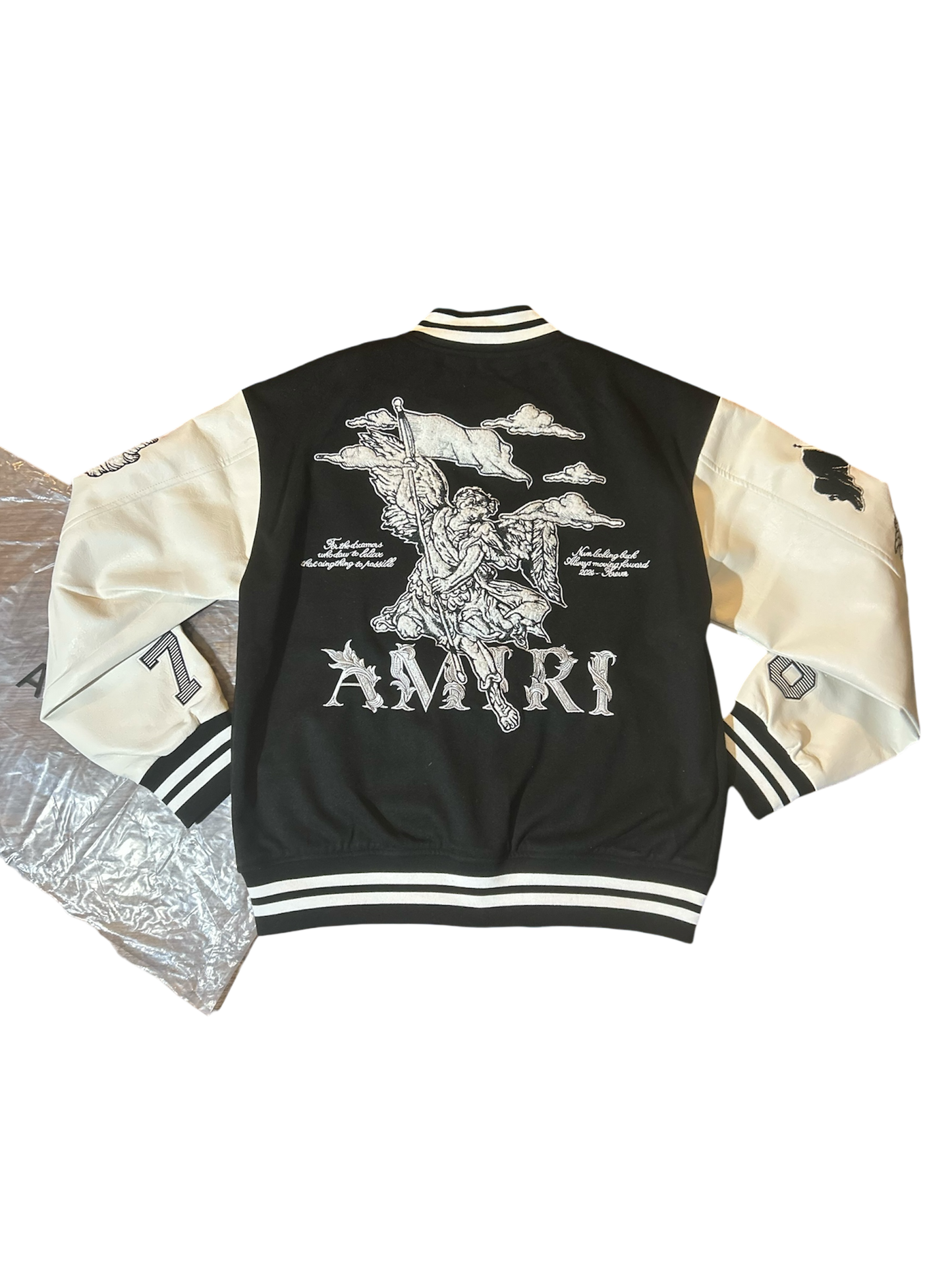 Amiri MA Angel Varsity Jacket