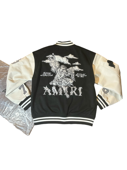 Amiri MA Angel Varsity Jacket