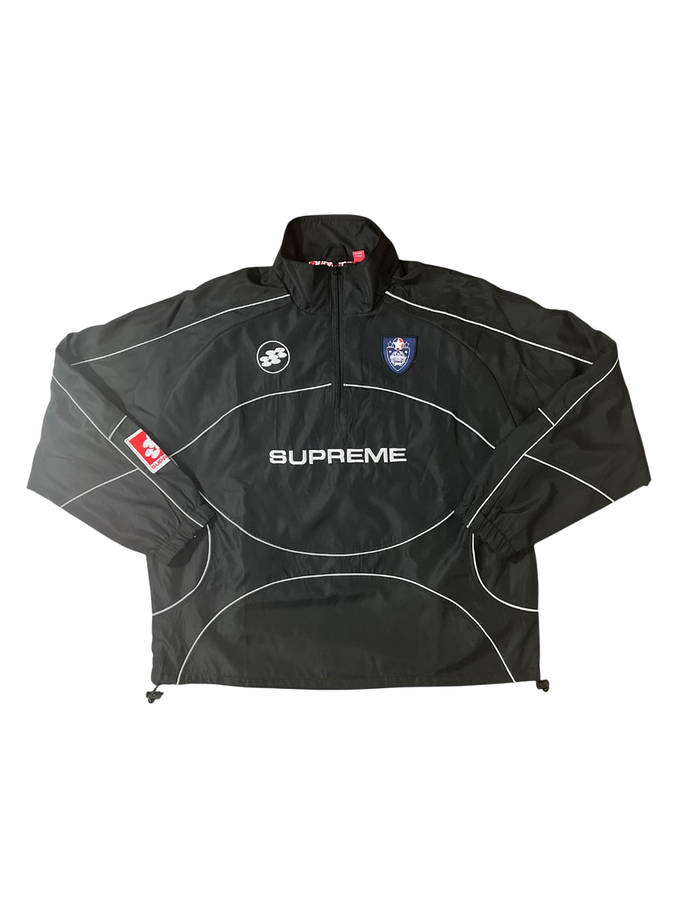 Supreme Reflective Piping
Pullover 'Black'