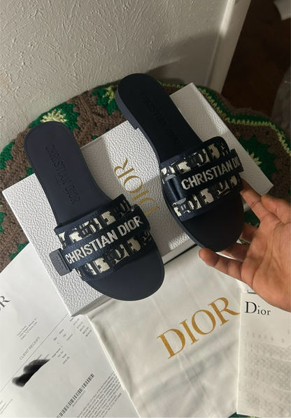 Dior Oblique Revolution Slides