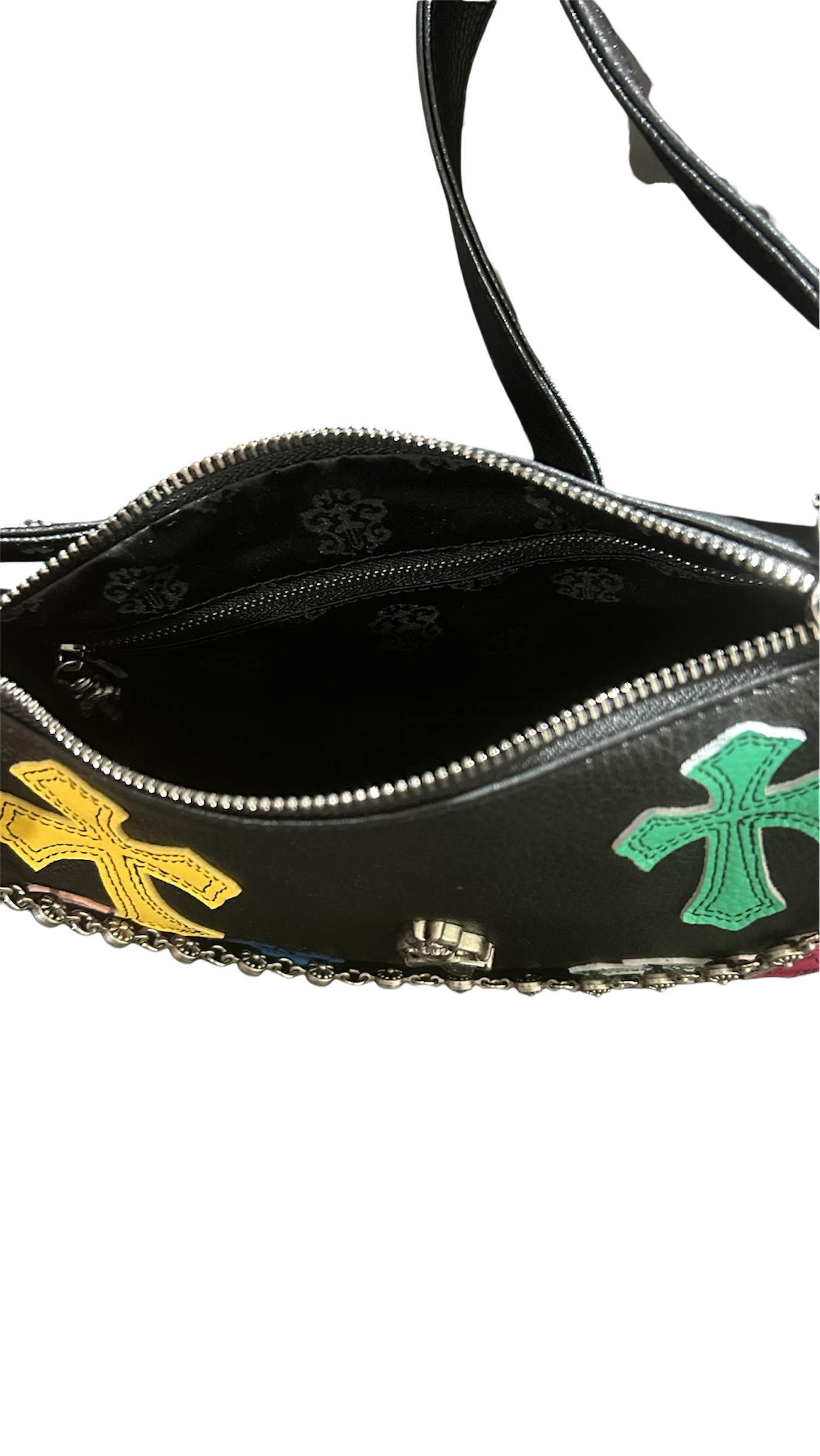 Chrome Hearts Multicolor Cross
Dagger Shoulder & Tote Bag