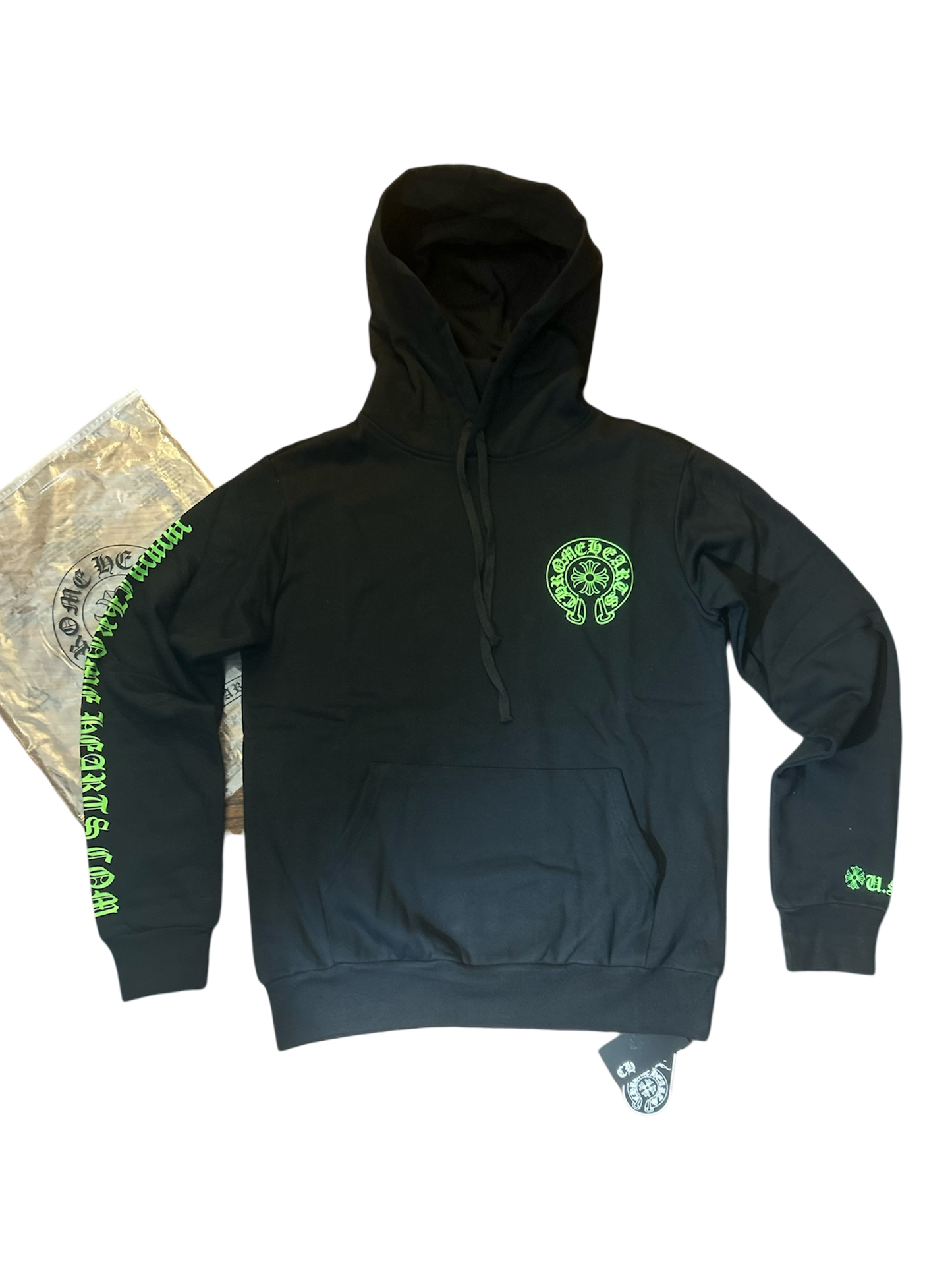 Chrome Hearts Green Glow Hoodie