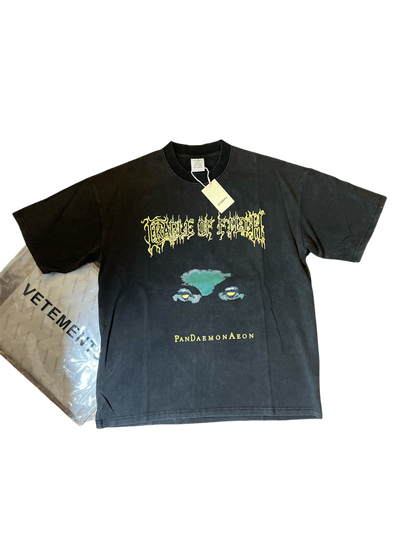 Vetements Cof Pandaemonaeon
Oversized Tee Washed Black