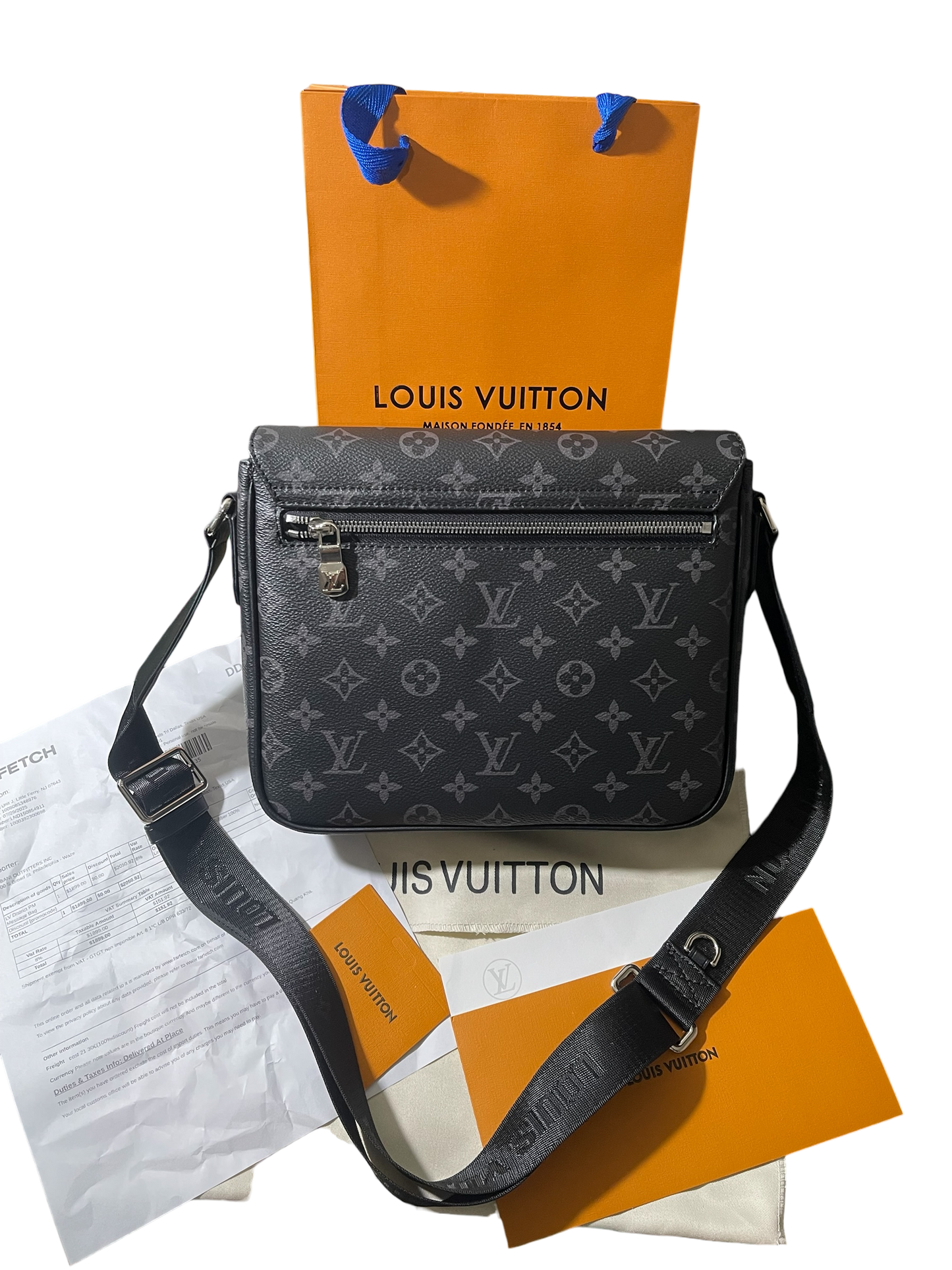 Louis Vuitton District PM Monogram Eclipse