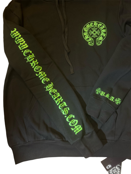 Chrome Hearts Green Glow Hoodie