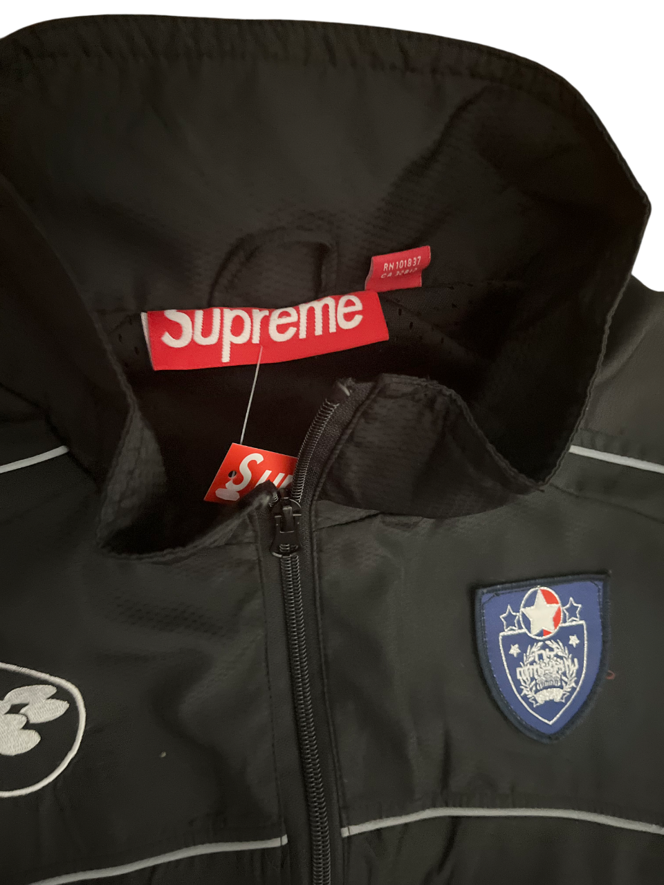 Supreme Reflective Piping
Pullover 'Black'