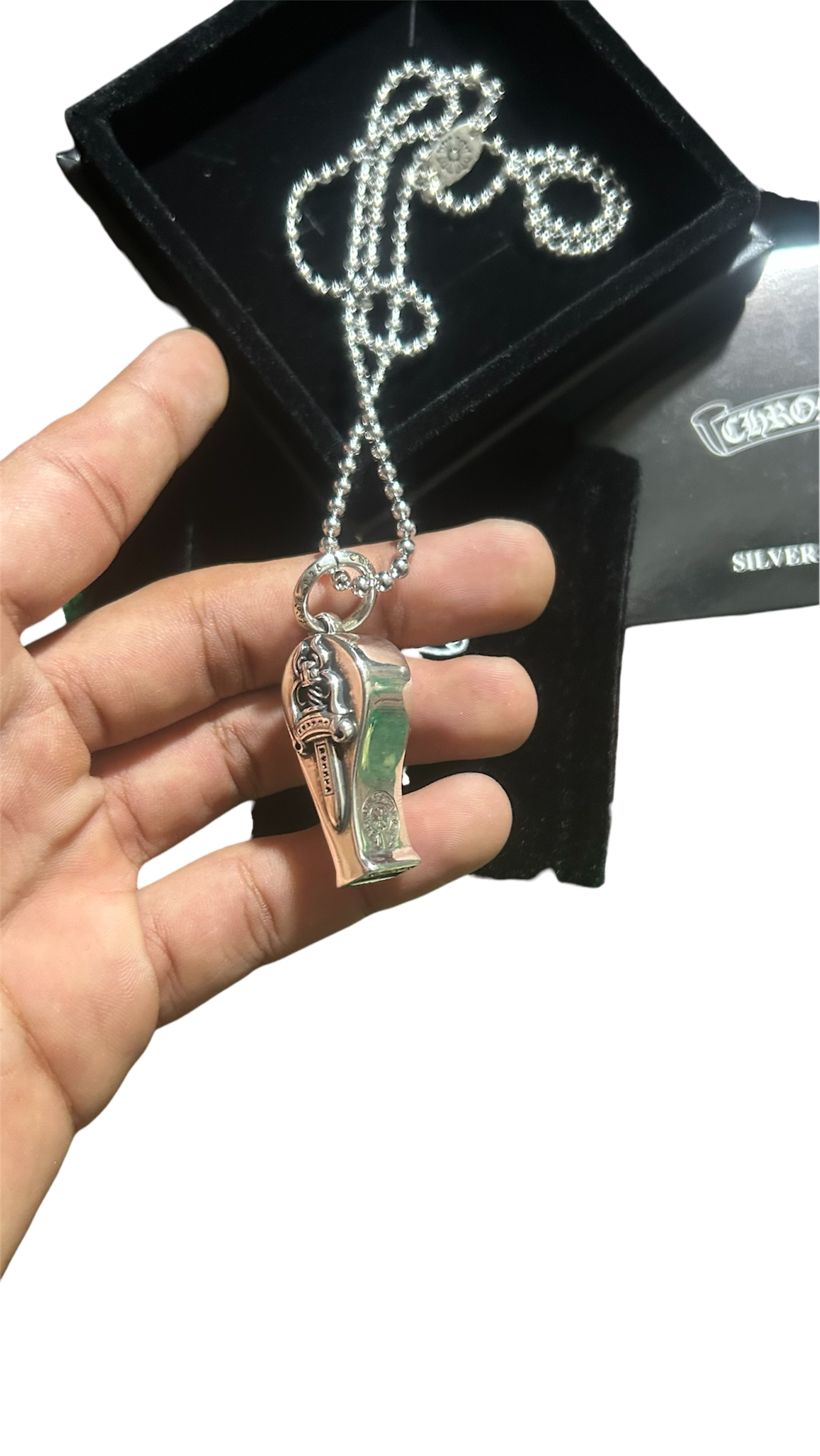 Chrome Hearts Dagger Whistle Necklace