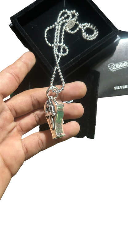 Chrome Hearts Dagger Whistle Necklace