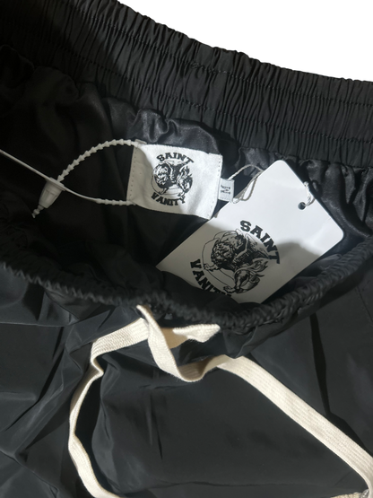 Saint Vanity Black Nylon Shorts🔥
