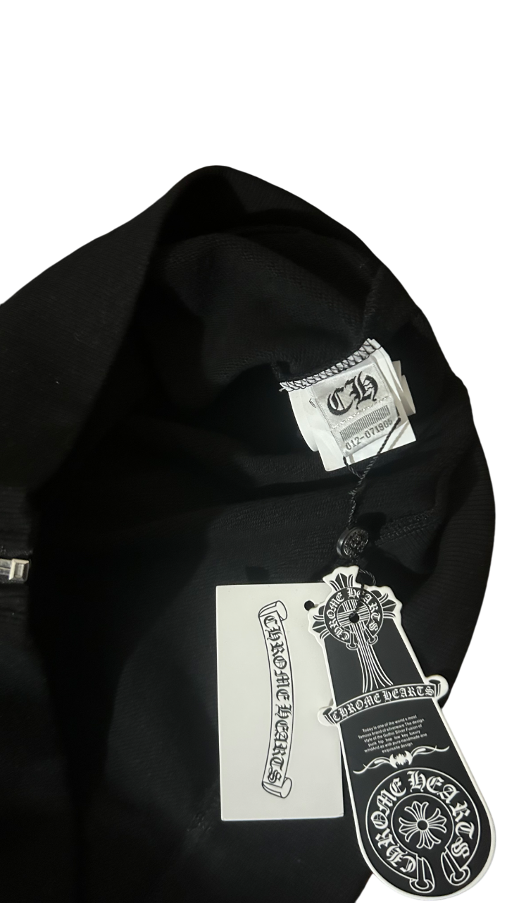 Chrome Hearts Hollywood Plus Cross Zip Up