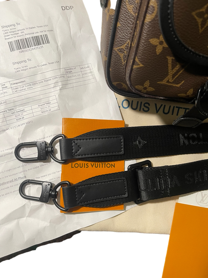 Louis Vuitton Quest Messager Monogram Macassar