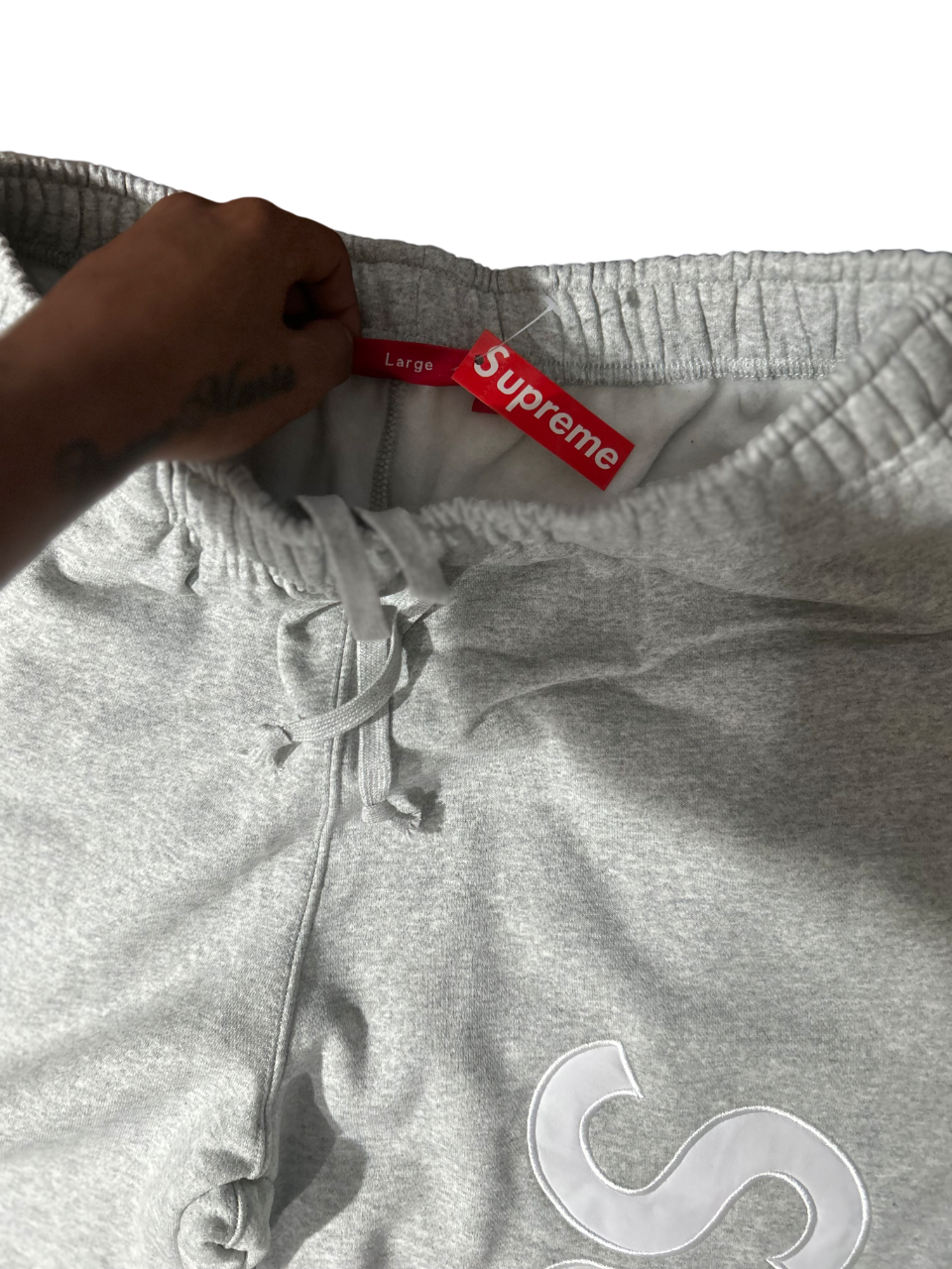 Supreme Satin Applique Sweatpants