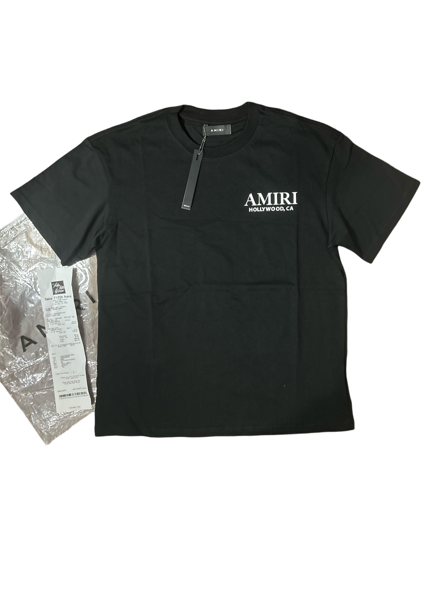 Amiri Bones Stacked Tee Black