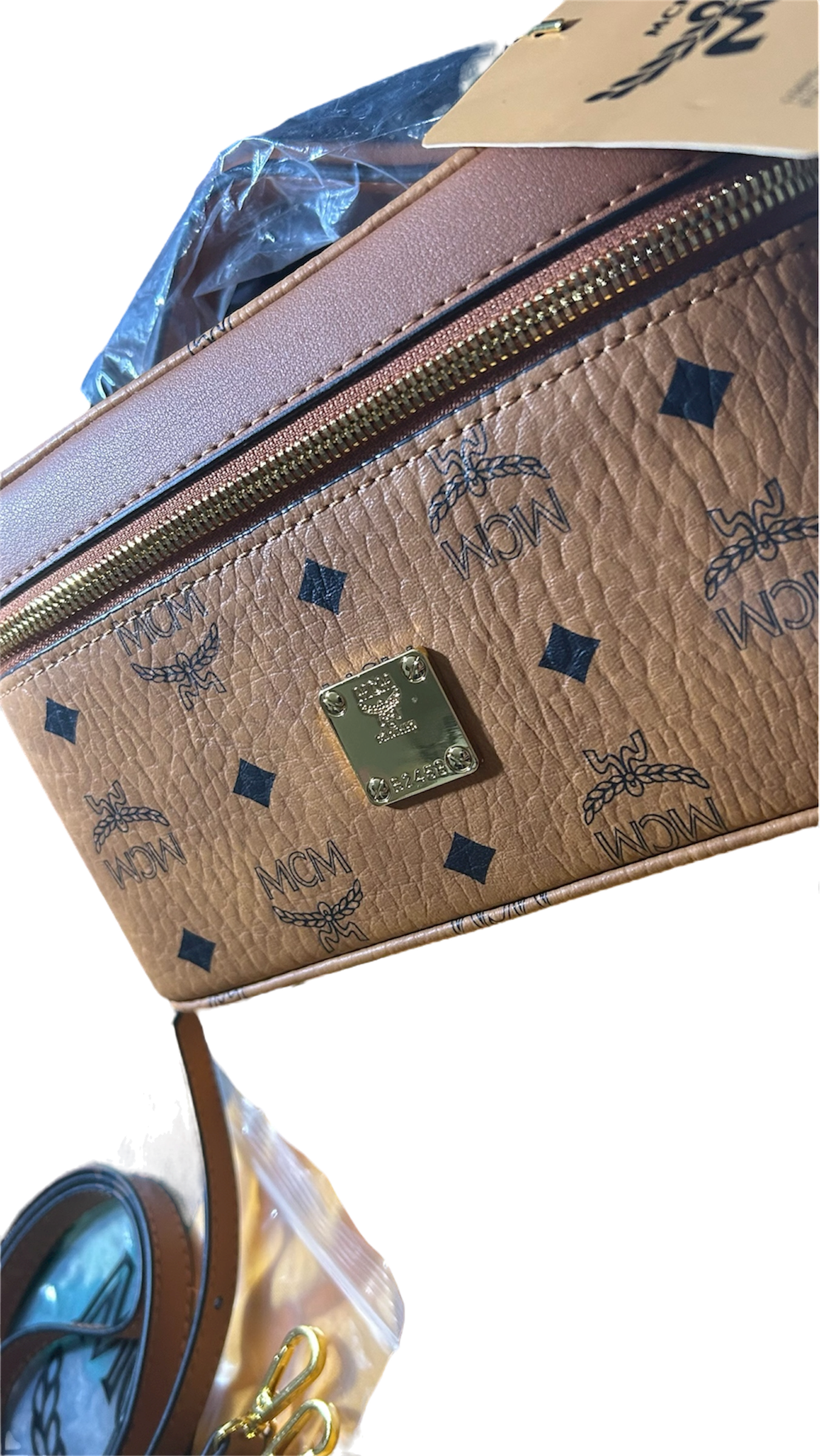 MCM Rockstar Vanity Case In Visetos Original