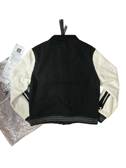 Amiri Bones Varsity Button Up Jacket